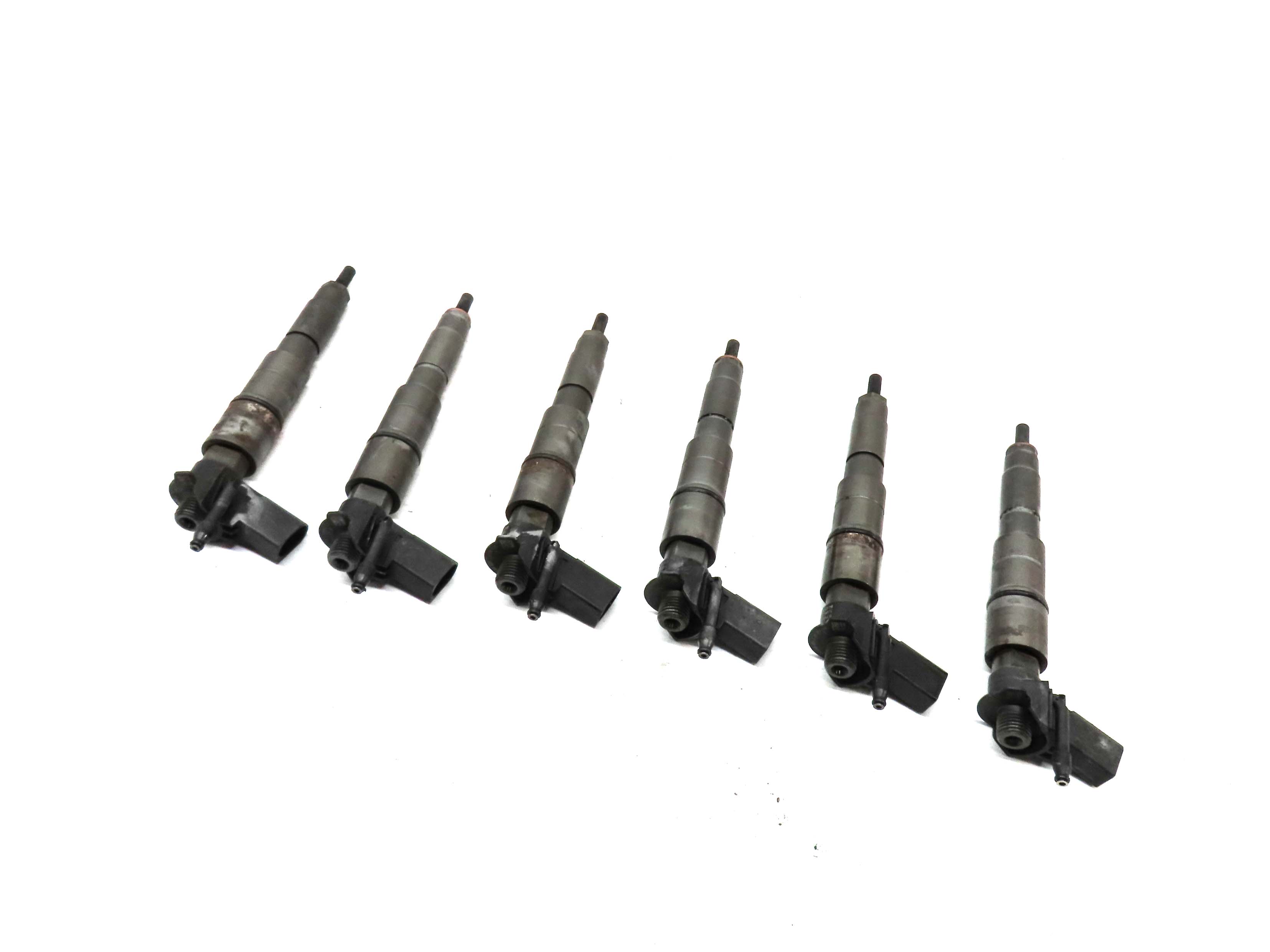 2009-2013 BMW X5 335D (E70 E90) 3.0L M57Y TWIN TURBO DIESEL FUEL INJECTOR SET-6 — exact item pictured
